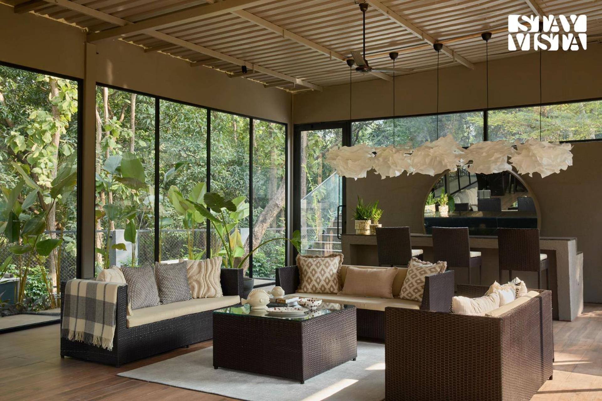 Reflection House By Stayvista With Pool, Terrace Bar, Indoor Games & Exquisite Interiors In A Nutshell Alībāg Esterno foto