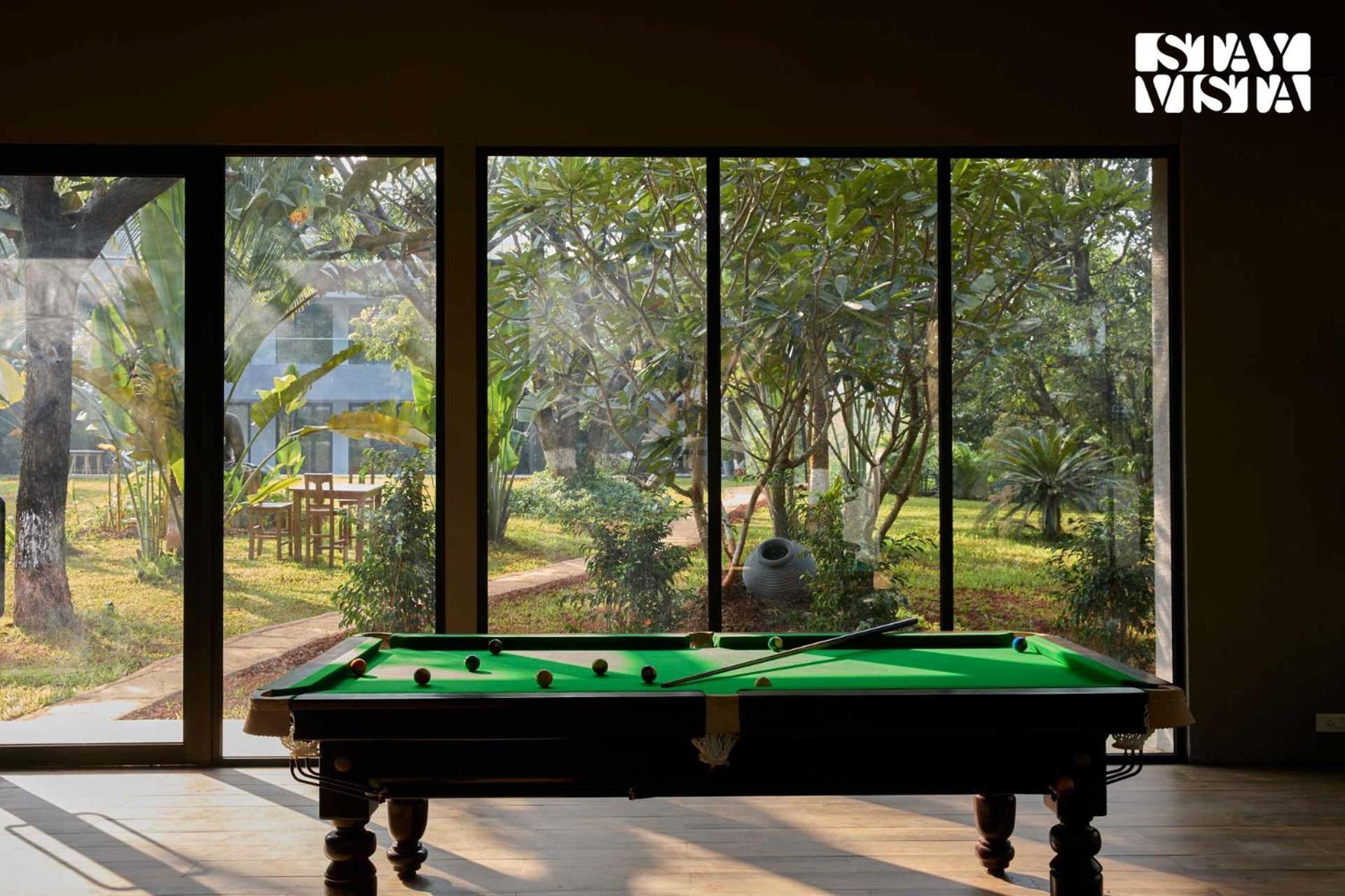 Reflection House By Stayvista With Pool, Terrace Bar, Indoor Games & Exquisite Interiors In A Nutshell Alībāg Esterno foto